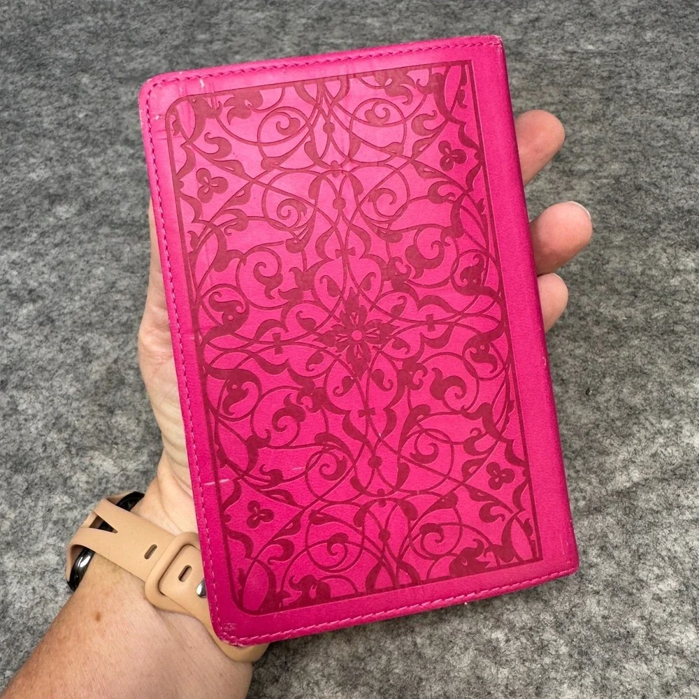 Crossway ESV Compact Bible Pink Faux Leather Holy Bible Value Edition